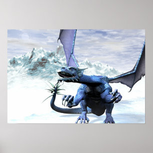 Poster Dragão do gelo