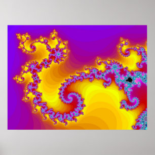 Poster Dragão dourado