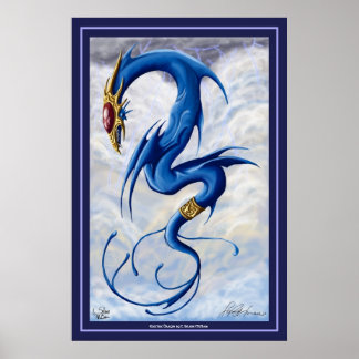 Póster Dragão elétrico