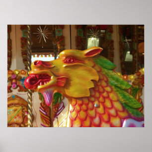 Poster Dragão em feliz