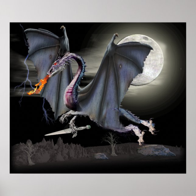 Poster Dragão fantasma (Frente)