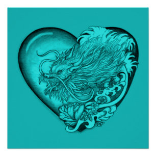Póster Dragão Heart