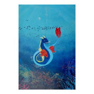 Póster Dragão-marinho