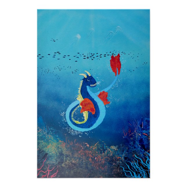 Póster Dragão-marinho (Frente)