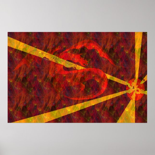 Póster Dragão oculto (Frente)