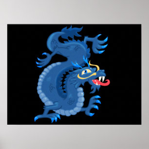 Poster Dragão Oriental