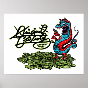 Poster Dragão original 01 de Criminalz