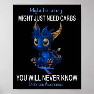 Poster Dragão Pode Estar Louco Só Precisa De Diabete De C