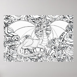 Poster Dragão Tecelão de Sonhos