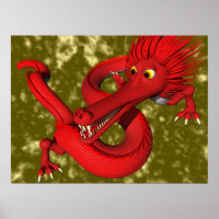 Dragão Vermelho (tamanho grande)