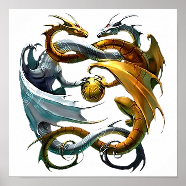 Poster Dragões de Batalha (Frente)