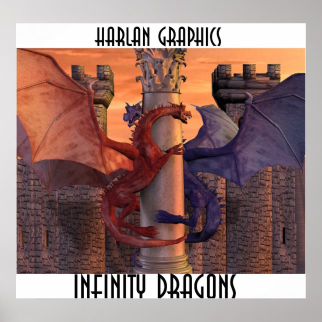 PÓSTER DRAGÕES INFINITÁRIOS (Frente)