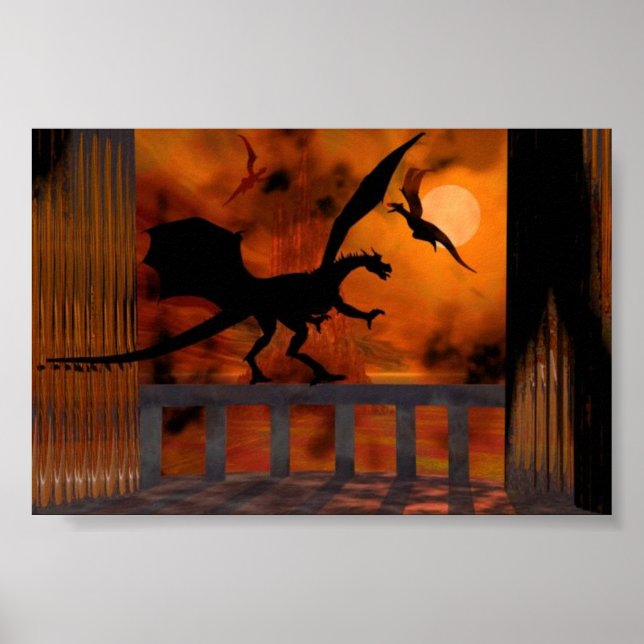 Póster Dragon City (Frente)