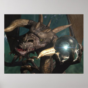 Póster Dragon Crystal