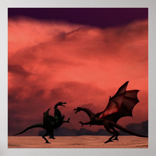 Poster Dragon Duel (Frente)