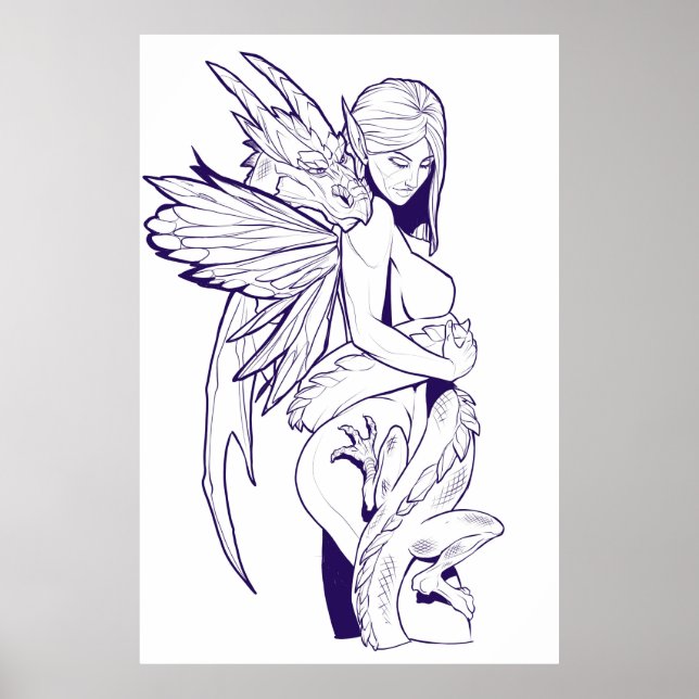 Poster Dragon Fairy (Frente)