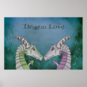 Póster Dragon Love