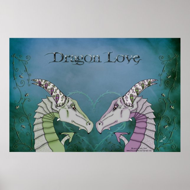 Póster Dragon Love (Frente)