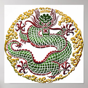 Poster Dragon Medallion
