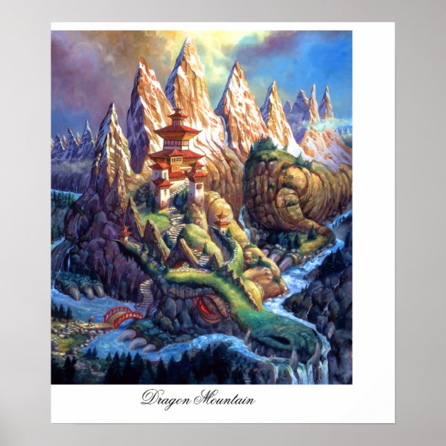Póster Dragon Mountain (Frente)