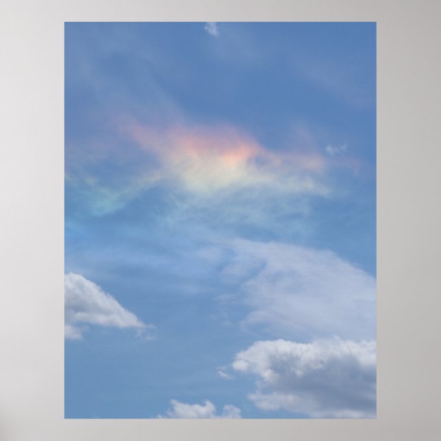 Poster Dragon Rainbow Cloud (Frente)
