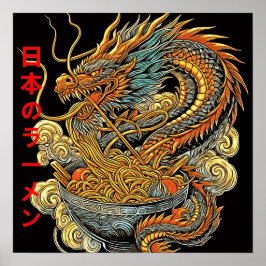 Poster Dragon Ramen
