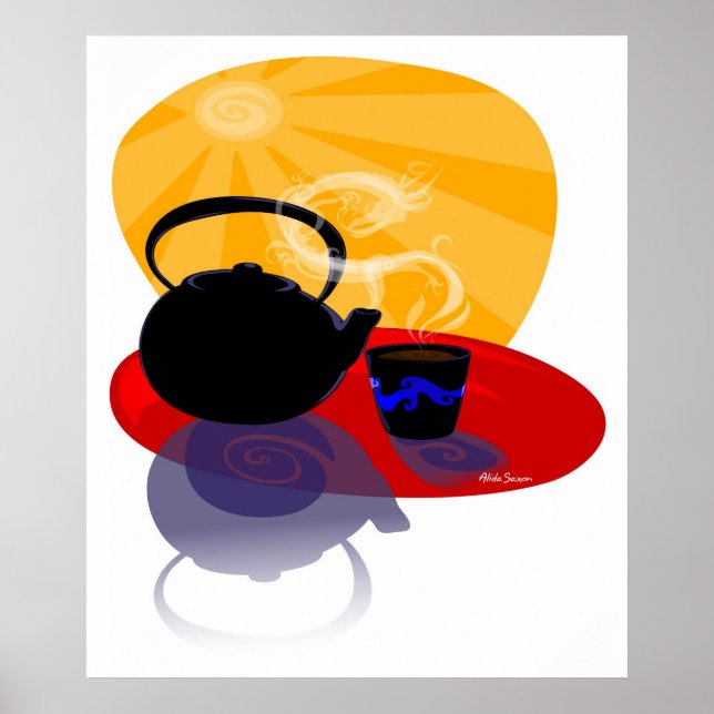 Póster Dragon Tea (Frente)