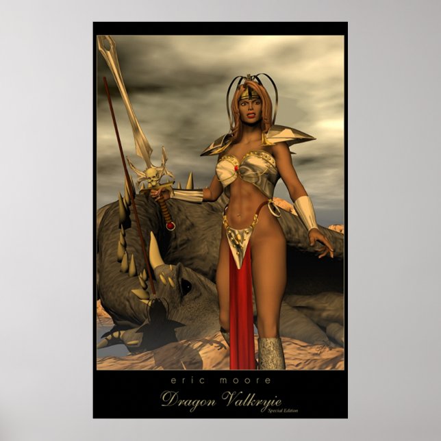 Póster Dragon Valkryie edição especial (Frente)