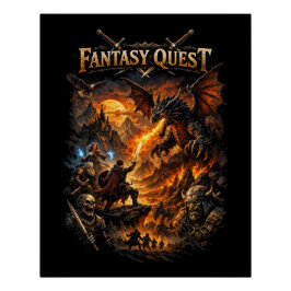 Póster Dragonfire Quest