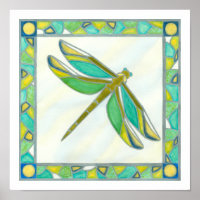 Dragonfly de Pastel Luminoso por Vanna Lam