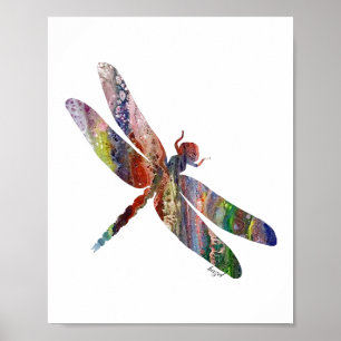 Poster Dragonfly Gifts, Dragonfly Impressão, Dragonfly