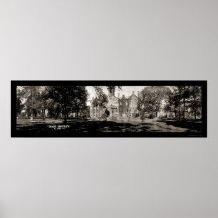 Poster Drake University IA Foto 1914