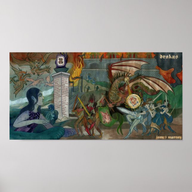 Poster Drakus BattPoster (Frente)