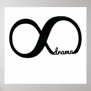 Póster Drama infinito