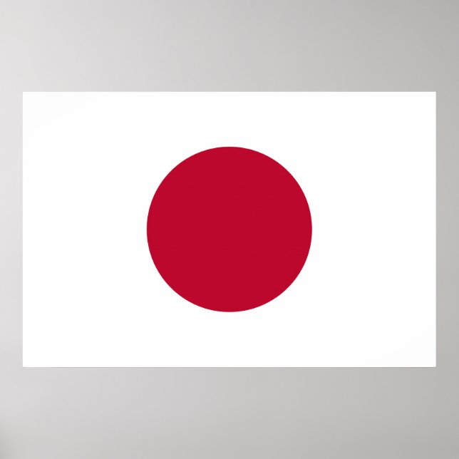 Poster Drapeau Japon (Frente)