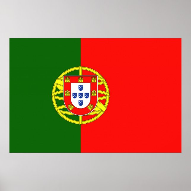 Poster Drapeau Portugal  (Frente)