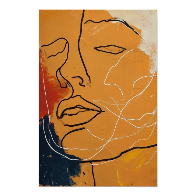Póster drawn man (Frente)