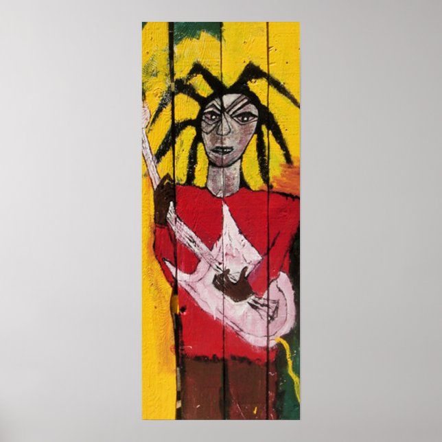 POSTER DREAD COMO GUITARRISTA (Frente)