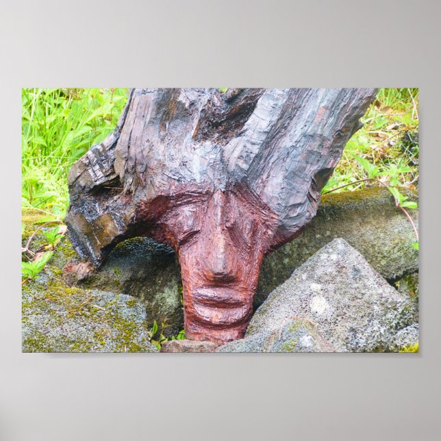 POSTER DREAD TIKI BIG ISLAND HAWAII (Frente)