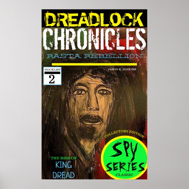 POSTER DREADLOCK CHRONICLES AUMENTO DO REI DREAD DREAD (Frente)