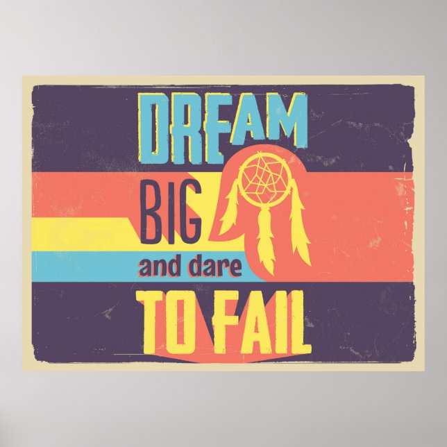 Poster Dream Big (Frente)