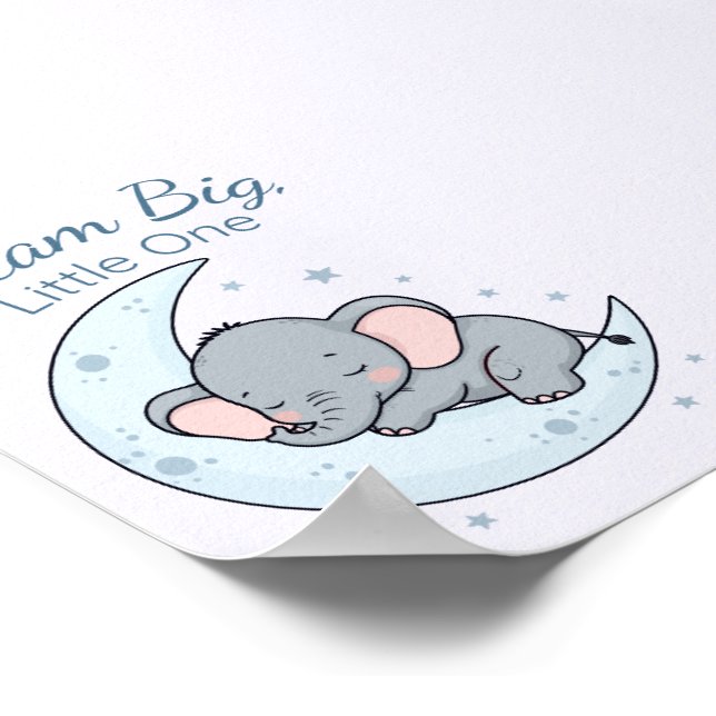 Poster Dream Big, Little One (Borda)