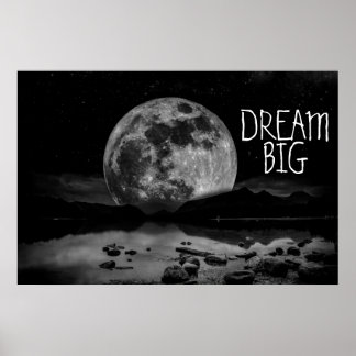 Poster Dream Big Moon