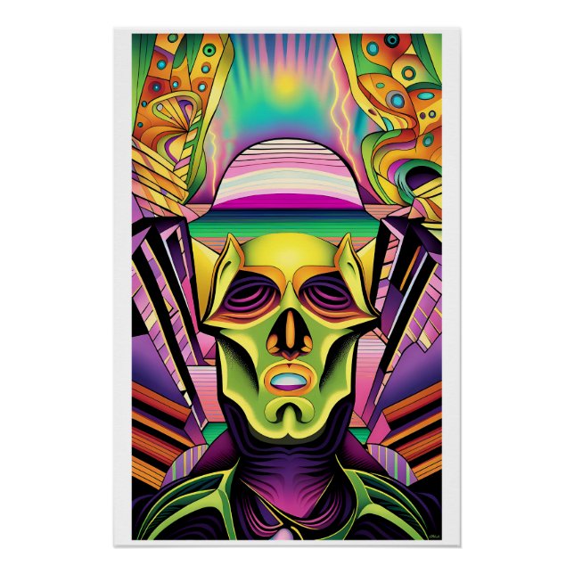 Póster Dream Faced (Frente)