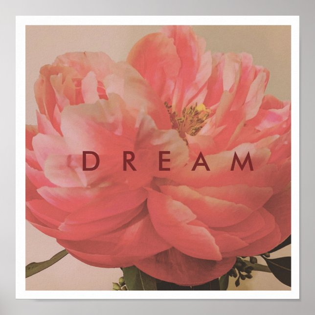 Poster Dream Floral (Frente)