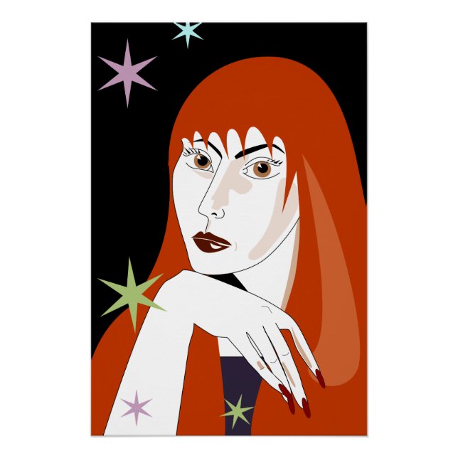 Póster Dream Girl (Frente)