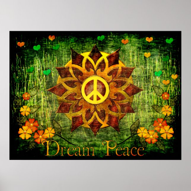 Poster Dream Peace (Frente)