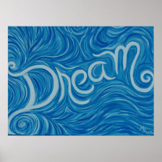 Póster Dream Print on Canvas