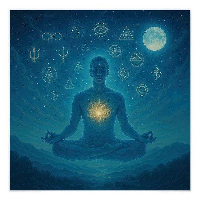Póster Dream Yoga (Frente)