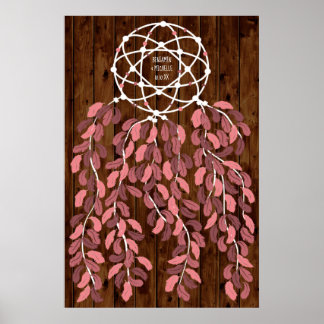 Poster Dreamcatcher -150 Signature Guest Book Alternativo